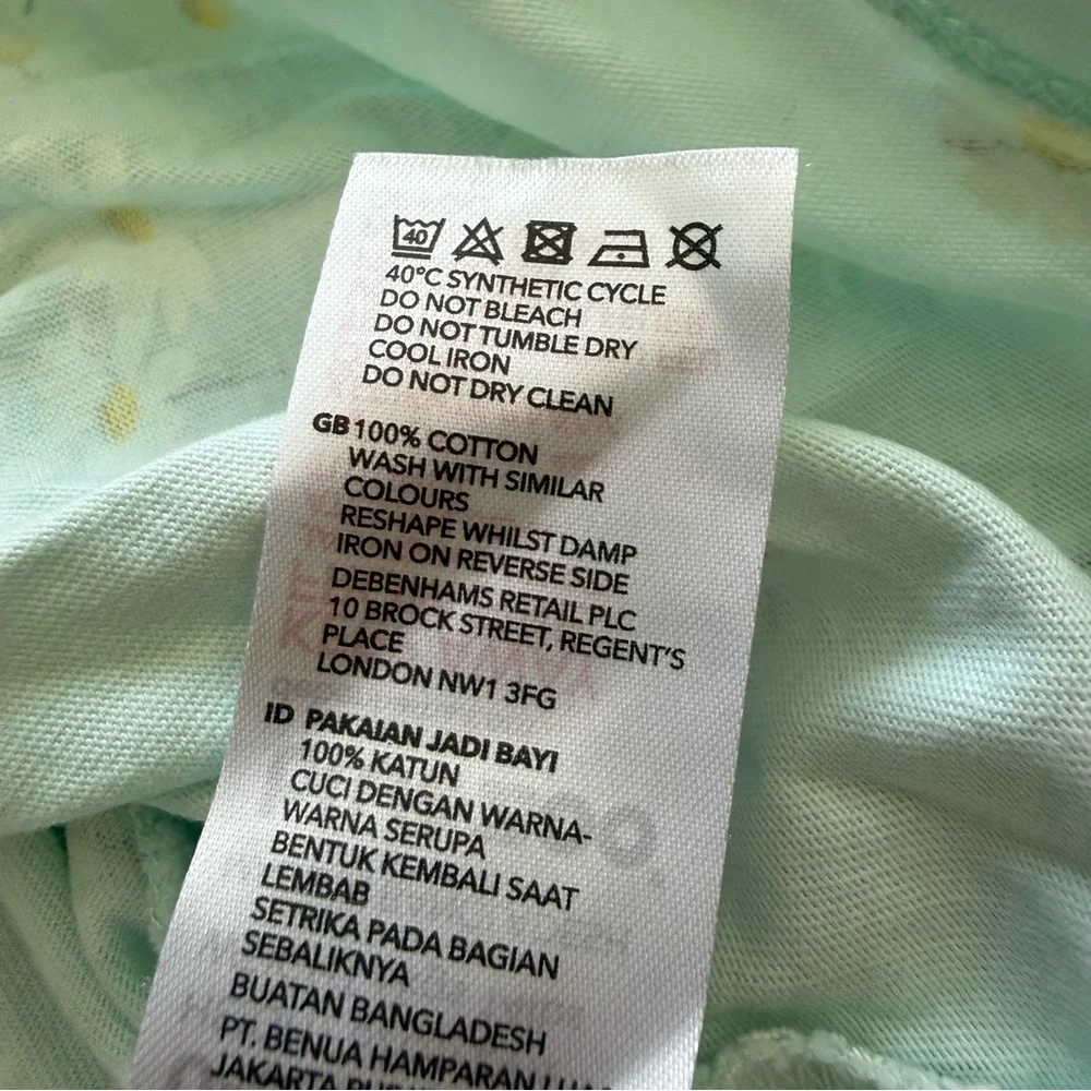 Blue Zoo Baby Mint Green Daisy Dress 0–3‎ Months Floral Spring - Picture 6 of 7